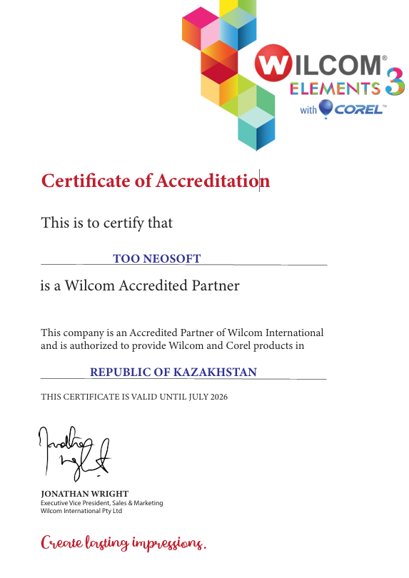 Authorized Reseller Wilcom
